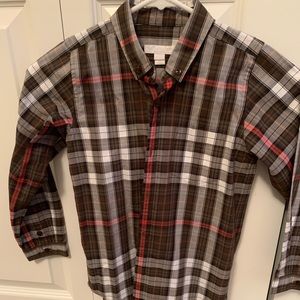 Burberry boy dress shirt
